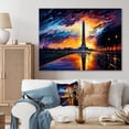 thumbnail image 2 of Designart Colorful Washington Monument Canvas Wall Art, 2 of 5