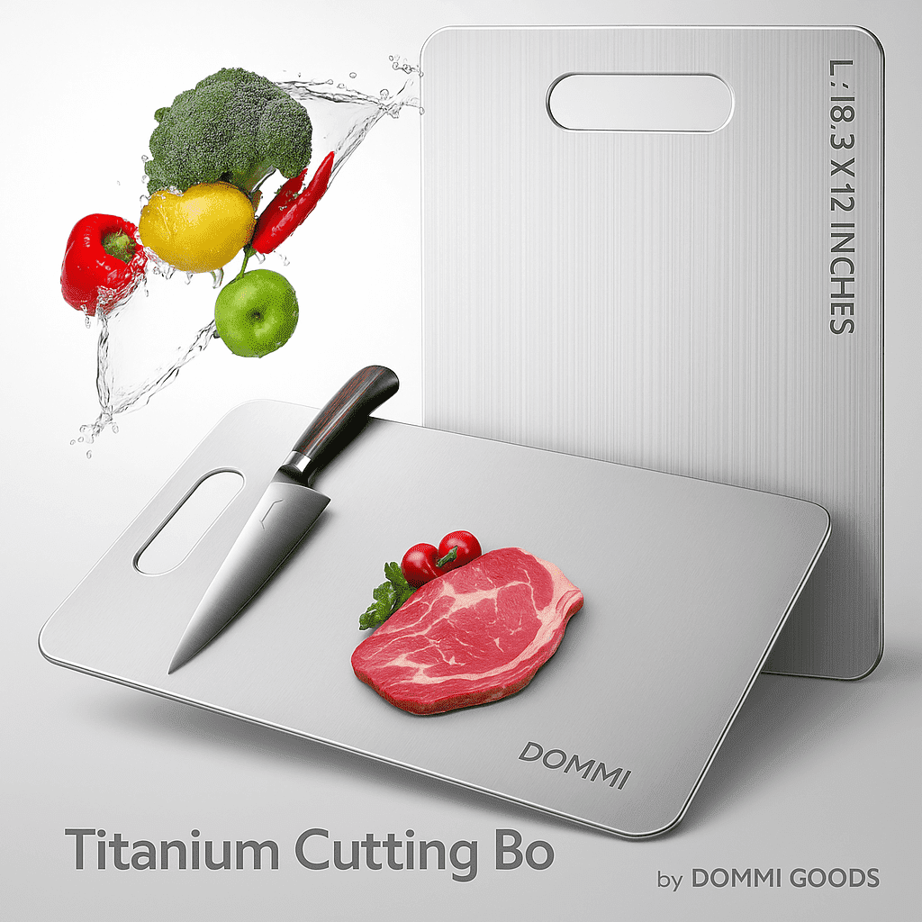 Crazy Mall Kitchen & Dining Titanium Reversible 0.49 in x 12 in x 18 in Cutting Boards