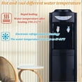 thumbnail image 7 of WSYW Hot & Cold Top Loading Water Dispenser, 5 Gallon Water Cooler Dispenser with Child Safety Lock, Ideal for Home Office Use, Black, 7 of 7