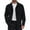 Black, variant on Men's American Style Retro Leisure Knitting Flip Collar Jacket Coat, Trendy and Comfortable for Men, Designed for Casual Fashion, Outdoor Events and Daily Wear,Black L