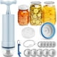 thumbnail image 1 of Jar Sealer For Foodsaver Vacuum Sealer Kit Mason Jar Vacuum Sealer Kit For Wide & Regular Mouth Mason Jars Canning Jar Sealer With Manual Vacuum Pump, 1 of 5