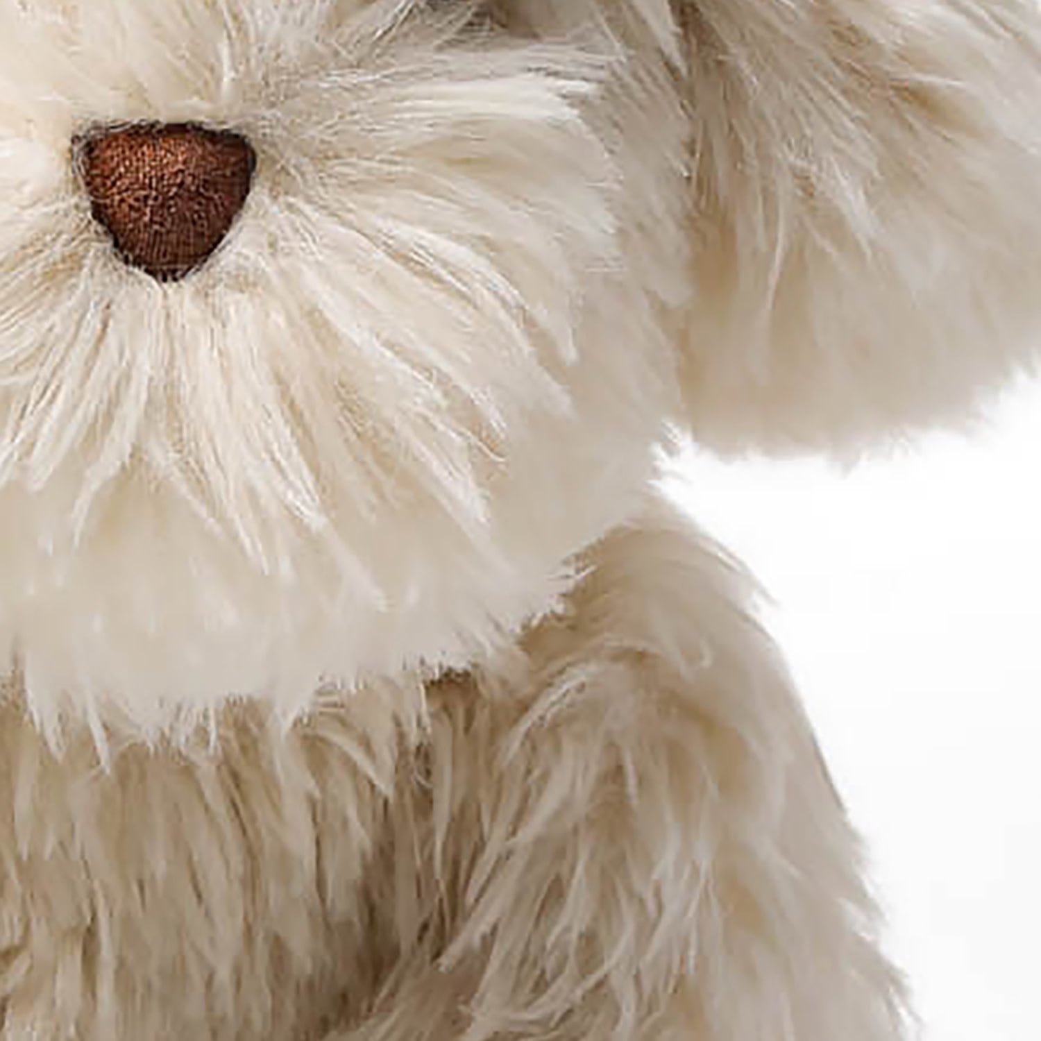 McHugs: Cute Pet Series - Ham Sheepdog - 9.8" White Stuffed Animal Plush, Soft Weighted Cuddle Toy, Cozy Comfort Play-Nap Companion, Baby-Toddler-Kids