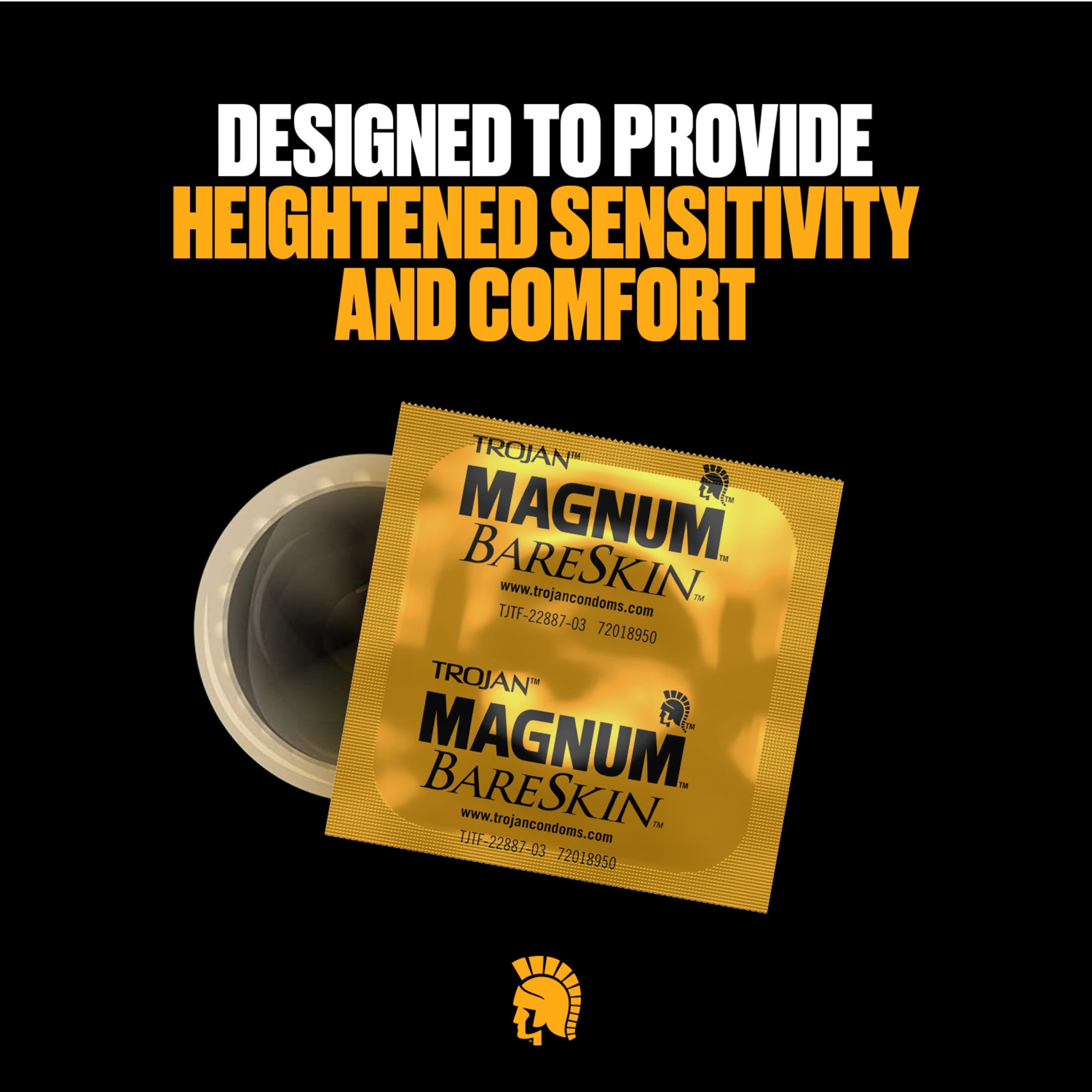 Trojan Magnum BareSkin Lubricated Large Condoms, Lubricated Condoms, 24  Count Value Pack Deals and Price History at JoinHoney.com | Honey
