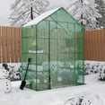 thumbnail image 2 of Twister.CK Portable Walk-In Greenhouse, Outdoor Garden Green House Kit with Thick PE Cover, 2 of 9