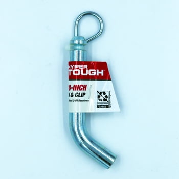 HyperTough 5/8 inch Hitch Pin and Clip with Grooved Head, Trailer