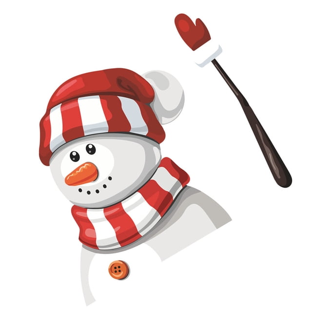tredstone Car Stickers Car Rear Windshield Decals Christmas Themed Automotive Wiper Waving Stickers Rear Window Decor