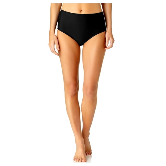 Catalina Women's High Waisted Swim Bottom-XL-Black