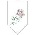 thumbnail image 2 of Pet and Dog Bandana Rhinestone, "Multi Flower", 2 of 10