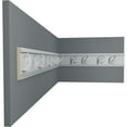 thumbnail image 5 of 2"H x 5/8"P x 94 1/2"L Simple Leaf Panel Moulding, 5 of 6