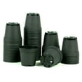 thumbnail image 1 of Poppelmann T55BL817 Pot en Plastique 2 Po, Noir - Lot de 50, 1 of 1