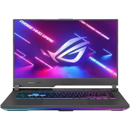 ASUS ROG Strix G15 G513 15.6" FHD Gaming Laptop, AMD Ryzen 9 5900HX, 16GB RAM, NVIDIA GeForce RTX 3060, 512GB SSD, Windows 10 Home, Windows, Eclipse Gray, G513QM-EB94