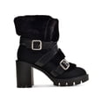 thumbnail image 2 of INC Womens Bemie Faux Fur Zipper Winter & Snow Boots, 2 of 5