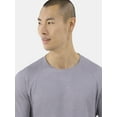 thumbnail image 2 of Athlux Men's Waffle Crewneck Pullover with Long Sleeves, Size S-3XL, 2 of 5