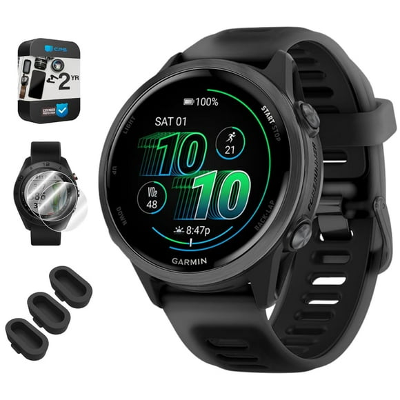 Reloj inteligente GPS Garmin Forerunner 570 42 mm de aluminio negro