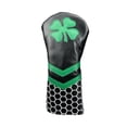 thumbnail image 2 of Golf -Tartover Club de golf Protector Accesorios de golf de Golf Desgaste Resistente de cuello largo Protector Cubierta de cabezal de madera Negro, 2 of 8