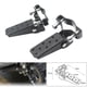 thumbnail image 5 of 1 Par de Pedales de Reposapiés Yotijar Acero Universales 25 30 Mm Plegables Negro Estribos para moto, 5 of 10