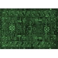 thumbnail image 1 of Ahgly Company Indoor Rectangle Persian Emerald Green Traditional Area Rugs, 5' x 7', 1 of 4
