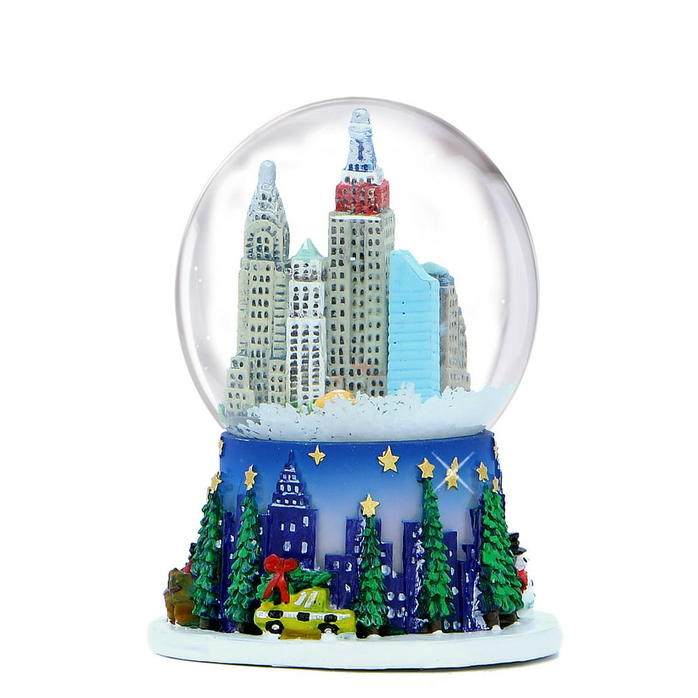 Mini Christmas in New York Snow Globe