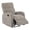 Sand, variant on Coaster Hamilton Transitional Chenille Manual Glider Recliner in Sand