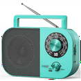 thumbnail image 1 of Radio AM FM SW, Shortwave Radio with Loud Speaker, Battery Powered or Plug in Wall for Home Outdoor Emergency US Plug, 1 of 7