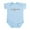 Sky Blue, variant on CafePress - Lung Cancer Infant Bodysuit - Baby Light Bodysuit, Size Newborn - 24 Months