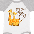 thumbnail image 4 of Inktastic My Oma Loves Me Boys or Girls Baby Bodysuit, 4 of 5