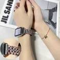 thumbnail image 4 of Correa Para Apple Watch Acero Inox Diamantes Y Perlas, 4 of 5