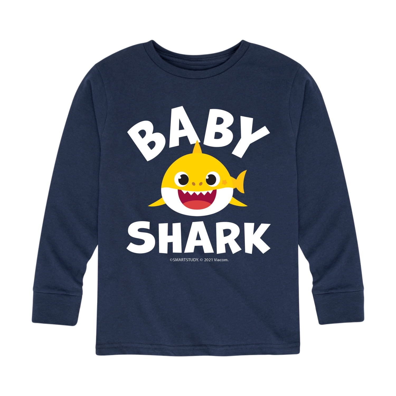 Baby Shark Doo Doo Pinkfong Baby Shark Walt Disney Girls Long Sleeve T