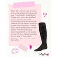 thumbnail image 7 of MeMoi  Chenille ABC Knee-High Socks - Girls - Female, 6, Black, 7 of 7