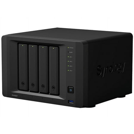 UPC: 0846504003945 | Synology 4 Bay NVR Deep Learning Video Analytics DVA3221 (Diskless)