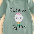 thumbnail image 6 of CAUYDY Boy Loungewear for Infant Preemie Long Sleeved Bodysuit for Girl Newborn Romper 0 3 6 9 Months 1T 2T Fall Winter Baby Sleepers Sizes 0-3 Months,Green, 6 of 6