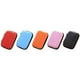 thumbnail image 2 of Injueey Estuches de auriculares portátil Bolsas de almacenamiento de monedas Estuche de transporte de tarjetas Monedero Monedero Carpetas de archivos Rosa, 2 of 6