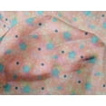 thumbnail image 4 of oneOone Silk Tabby Fabric Dot & Flower Floral Printed Craft Fabric BTY 42 Inch Wide, 4 of 4