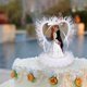 thumbnail image 3 of BRIGHTFUFU 1 pieza de decoración para mesa de postres, pastel, diseño de boda, forma de corazón, para novia y novio (blanco y negro), 3 of 7