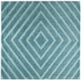 thumbnail image 6 of SAFAVIEH Olympia Isaiah Geometric Polyester Shag Area Rug, Blue, 4' x 6', 6 of 8