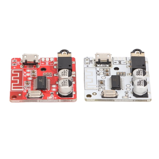 Módulo receptor de audio Bluetooth, 2 piezas Receptor de audio Bluetooth Módulo receptor de audio Placa Bluetooth DIY Durabilidad mejorada
