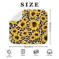 thumbnail image 4 of Sunflower Floral Kitchen Dish Drying Mat, 16x18 Inch Microfiber Counter Pad, Foldable Absorbent Drainer Mat for Daily Kitchen Use, 4 of 7