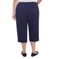 thumbnail image 2 of Alfred Dunner Womens Plus-Size Star Studded Capri, 2 of 4