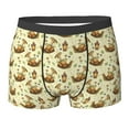 thumbnail image 6 of Mens Underwear Boxer Briefs - Snail With Mushrooms Comfort Breathable men's boxer briefs with Flex Waistband, 6 of 7