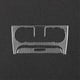 thumbnail image 2 of Carbon Fiber for TT 8N 2001-2006 Center Console Air Conditioning Switch Cover Trim Interior Accessories, 2 of 5