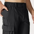 thumbnail image 3 of Yaoyar Men's Lightweight Hiking Pants Breathable Moisture Wicking Solid Color for Outdoor Trekking and Walking Adventure Trousers,XXXL,Gray, 3 of 7