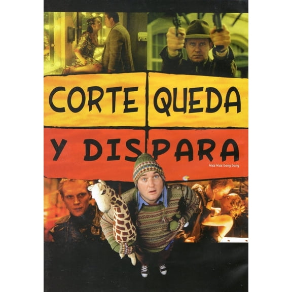 Corte Queda Y Dispara QUALITY Kiss Kiss Bang Bang Pelicula DVD