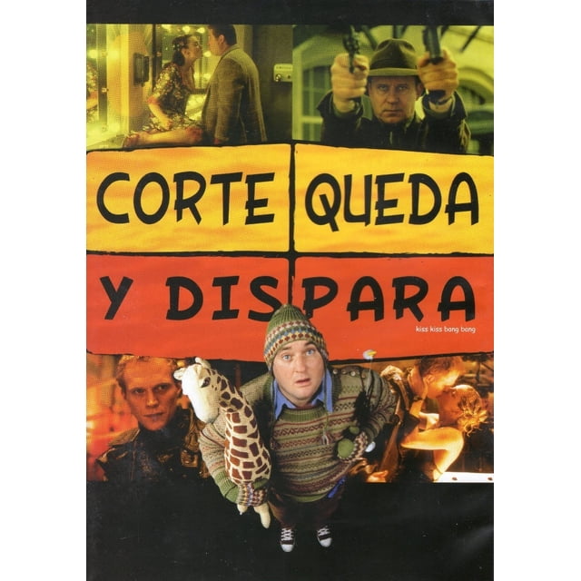 Corte Queda Y Dispara QUALITY Kiss Kiss Bang Bang Pelicula DVD