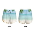 thumbnail image 5 of Fotbe Starfish in Beach Womens High Waist Running Shorts Athletic Workout Quick Dry Shorts for Women with Pockets Gym Yoga Summer Shorts-Small, 5 of 9