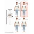 thumbnail image 6 of 【New Arrival】Paris France French Flag Letter Graphic T-Shirt, Women Minimal Travel Casual Short Sleeve Tee, 6 of 6