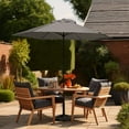 thumbnail image 6 of Four Seasons Courtyard 9 Foot Norwalk Market Umbrella with Push Button Tilt, 6 of 6