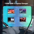 thumbnail image 4 of Cargador portátil POWJDWZ 130W USB tipo C para Dell XPS 15 17, 4 of 9
