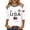 White #117, variant on 4th of July Shirts Women Loose 3/4 Sleeve American Flag Print Tshirts Round Neck Independence Day Patriotic Tunic Tops USA 250th Anniversary Celebration Party 1776-2026 Blouses, S