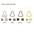 thumbnail image 2 of 4Sets Mini DIY Sewing Accessory Trousers Bags Accessories Metal Buckle Dolls Buckles Doll Belt Buttons BLACK, 2 of 8
