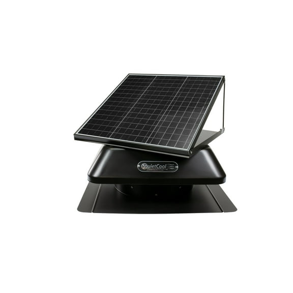 QuietCool 40 Watt Ceiling Mounted Ventilation Fan, Black